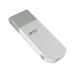 Memoria Flash Usb Acer Up200 32Gb, Interfaz Usb 2.0, Color Blanco Lado00