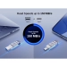 Memoria Flash Usb Biwin Ud150, 32Gb, Interfaz: Usb 3.2 Gen 1 Tipo-A / Tipo-C Lado02