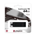 Memoria Flash Usb Kingston Datatraveler 70, 64Gb, Usb-C 3.2 Gen1, Presentación En Colgador Lado00
