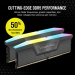 Memoria Udimm Corsair Vengeance 64Gb(2X32)Ddr5 5600Mt/S Pc5-44800/Cl40/1.25V/288P/Rgb/Gris Lado01