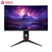 Monitor Curvo Gaming Teros Te-2771G, 27" Qhd Va, 200Hz, 1Ms, Hdmi, Dp, Audio Out Lado03