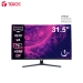 Monitor Curvo Teros Te-3253S , 31.5" Qhd Va, 75Hz, 1Ms, Hdmi, Dp, Audio Out Lado04