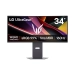 Monitor Gaming Lg Ultragear G6, 34 Curvo/Wqhd/Va/160Hz/1Ms Mbr/Hdmi X2/Dp/Headphone-Out Lado03