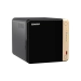 Servidor Nas Qnap Ts-464-8G, Celeron N5095 4C/2.9Ghz, 8Gb Ddr4 / Bahias: 4 X 3.5" Sata Lado00