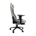 Silla Gamer Teros Te-8127Crb, 180, Almohada, Color Crema Y Negro Lado02