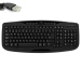 Teclado Ecotrend 619M, Usb, Español, Negro, Multimedia. Lado00