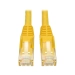 Tripp Lite Series Cable Ethernet (Utp) Cat6 Gigabit (Rj45 M/M), Poe, Amarillo, 61 Cm Lado01