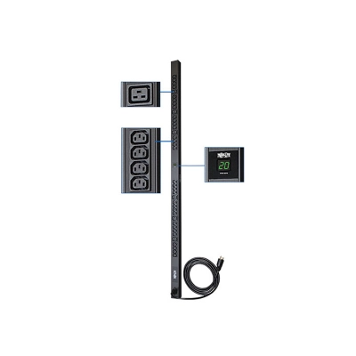 Unidad De Distribución De Energía Tripp-Lite Pdumv20Hv, Monofásico Con Medidor Digital.