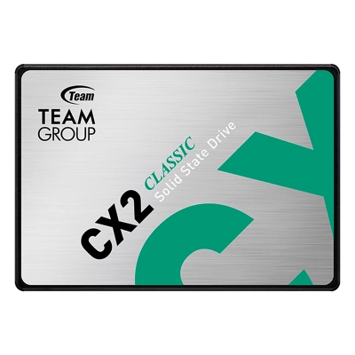 Unidad De Estado Solido Teamgroup Cx2, 256Gb, Sata 6.0 Gb/S, 2.5", Ecc, Dc 5V