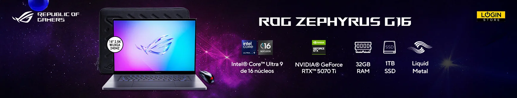 Banner asus rog zephyrus g16