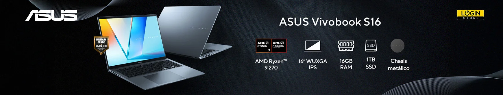 banner asus vivobook S16