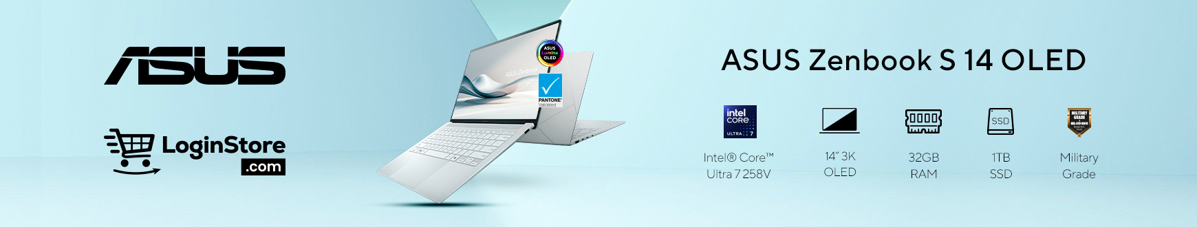 Notebook Asus Zenbook S 14  mobile