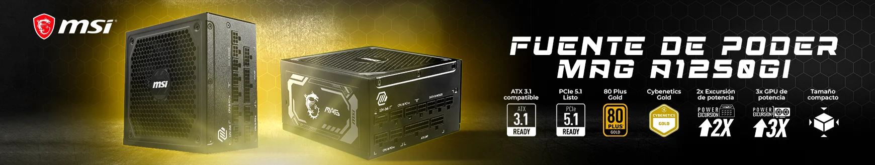 Fuente de poder MAG A1250GI