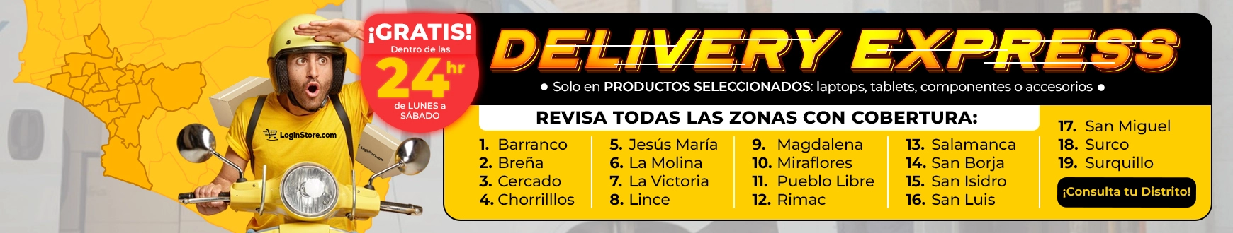 Despacho Express Gratis