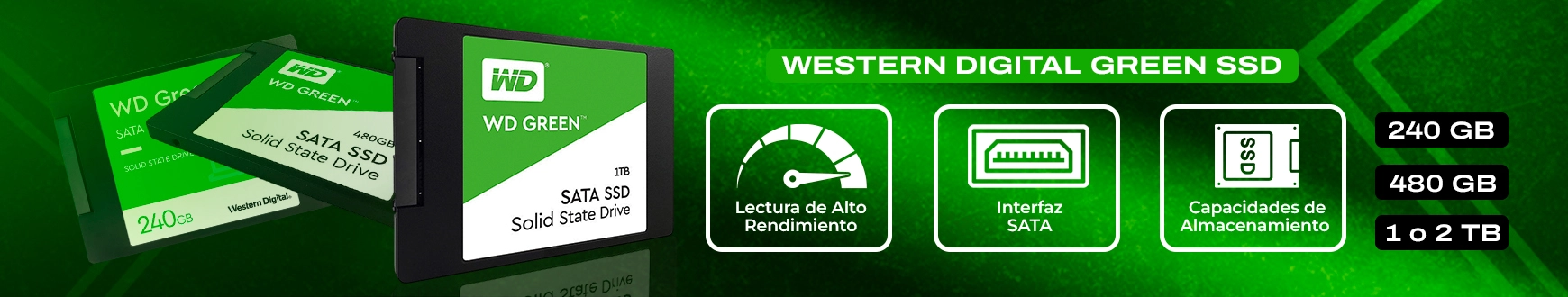 Discos Sólidos Western Digital
