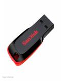 Memoria Flash USB SanDisk Cruzer Blade , 128GB, USB 2.0, presentación en colgador.