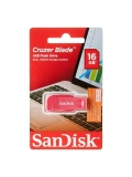 Memoria Flash USB SanDisk Cruzer Blade 16GB, USB 2.0, Color Rosado Electrico