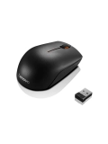 Mouse Lenovo 300 compacto, inalámbrico (2.4GHz a través de nano receptor USB-A), Negro