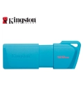 Memoria Flash USB Kingston DataTraveler Exodia M, 128GB, interfaz: USB 3.2 Gen 1, Azul