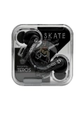 Audífonos TEROS TE-8072N, Bluetooth, TWS, negro