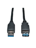 Cable de Extensión USB 3.0 SuperSpeed - USB-A a USB-A, M / H, Negro, 91 cm [3 pies]