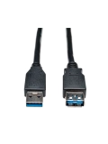 Cable de Extensión USB 3.0 SuperSpeed (M / H) Negro, 1.83 m (6 pies)