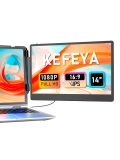 Extensor de monitor de 14" para portatiles de 13" - 17", FHD (1920x1080), IPS, USB-C / HDMI