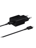Adaptador de carga rápida 15W para dispositivos compatibles con USB-C.