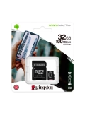 Memoria micro-SD Kingston Canvas Select, 32GB, UHS-I Speed Class 1 (U1), con Adaptador SD