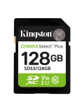 Memoria Card SD Kingston SD Canvas Select Plus 128GB, categoría de velocidad: UHS-I / U1 / V10