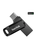 Memoria Flash USB SanDisk Ultra Dual Drive Go con USB Tipo-C, 32GB (Negro)
