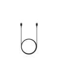 Cable USB 3A Samsung, Interfaz: (USB-C a USB-C), Color Negro.
