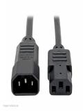 Cable de Alimentación Tripp-Lite P004-003 para PDU, C13 a C14, 10A, 250V, 18 AWG, 91.4 cm