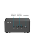 Barebone ASUS NUC 15 Pro, Intel Core 3 100U 1.2  /  4.7GHz / 6C / 8T / 10MB Smart Cache