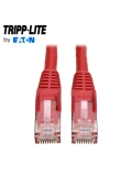 Tripp Lite series Cable Ethernet (UTP) Cat6 Gigabit (RJ45 M / M), PoE, Rojo, 30.48 cm