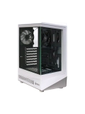Case gamer TEROS TE-1322G, Mid Tower, USB 3.0  /  USB 2.0, audio, ventilador ARGB, blanco