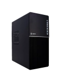 Case TEROS TE-1037S, Factor de forma ATX, 250 W, USB 3.0  /  2.0, audio, negro.