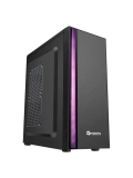 Case TEROS TE-1075N, Mid Tower, ATX, 250 W, USB 3.0  /  2.0, audio, negro.