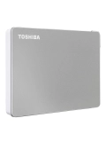 Disco duro externo Toshiba Canvio Flex, 1TB, USB 3.0 / 2.0, Plata (Silver)