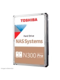 Disco duro Toshiba N300, 16TB NAS, SATA 6.0Gb / s, 7200rpm, 512MB Cache, 3.5".