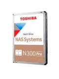 Disco duro Toshiba N300 PRO NAS, 20TB, SATA 6.0Gb / s, 7200rpm, 512MB Cache, 3.5".