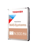 Disco duro Toshiba NAS N300 PRO, 4TB SATA 6.0Gb / s, 7200rpm, 512MB Cache, 3.5".