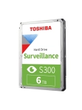 Disco duro Toshiba Surveillance S300, 6TB SATA 6.0Gb / s, 5400rpm, 256MB Cache, 3.5".