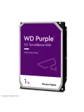 Disco duro Western Digital Purple Surveillance, 1TB, SATA 6.0 Gbps, 5400RPM, 64MB, 3.5".
