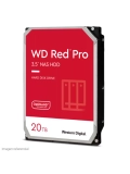 Disco duro Western Digital Red Pro NAS, WD201KFGX, 20TB, SATA, 7200rpm, 3.5", Cache 512MB.