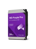 Disco duro Western Digital Purple Pro, WD241PURP, 24TB, SATA, 7200rpm, 3.5", Cache 512MB.