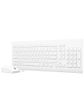 Kit de Teclado Mouse combo, LENOVO 510, Inalámbrico, Color Blanco