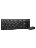 Kit teclado y mouse inalámbrico Essential LENOVO, USB-A, Negro, Español, Óptico, 2.4G