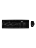 Kit teclado y mouse TEROS TE-4071S, inalámbrico, 2.4 GHz, acabado elegante, negro, español