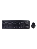 Kit inalámbrico teclado mouse TEROS TE-5011CS, 2.4GHz, 1000DPI, español, negro